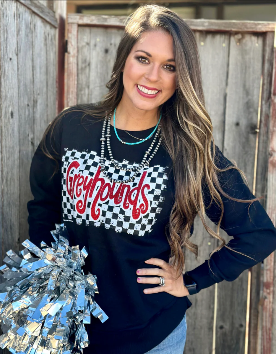 Checkered Long Sleeve Mascot