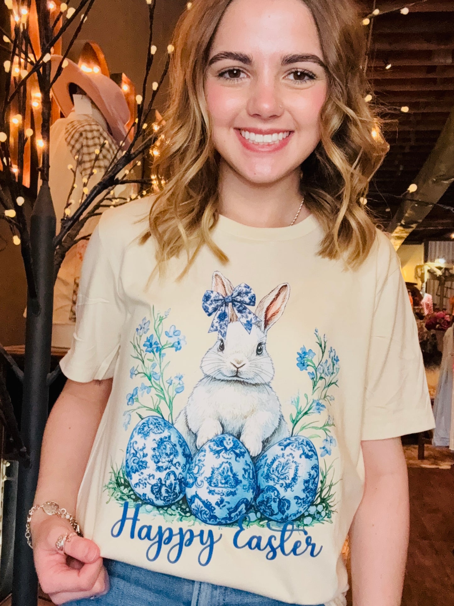 Blue Bunny Tee