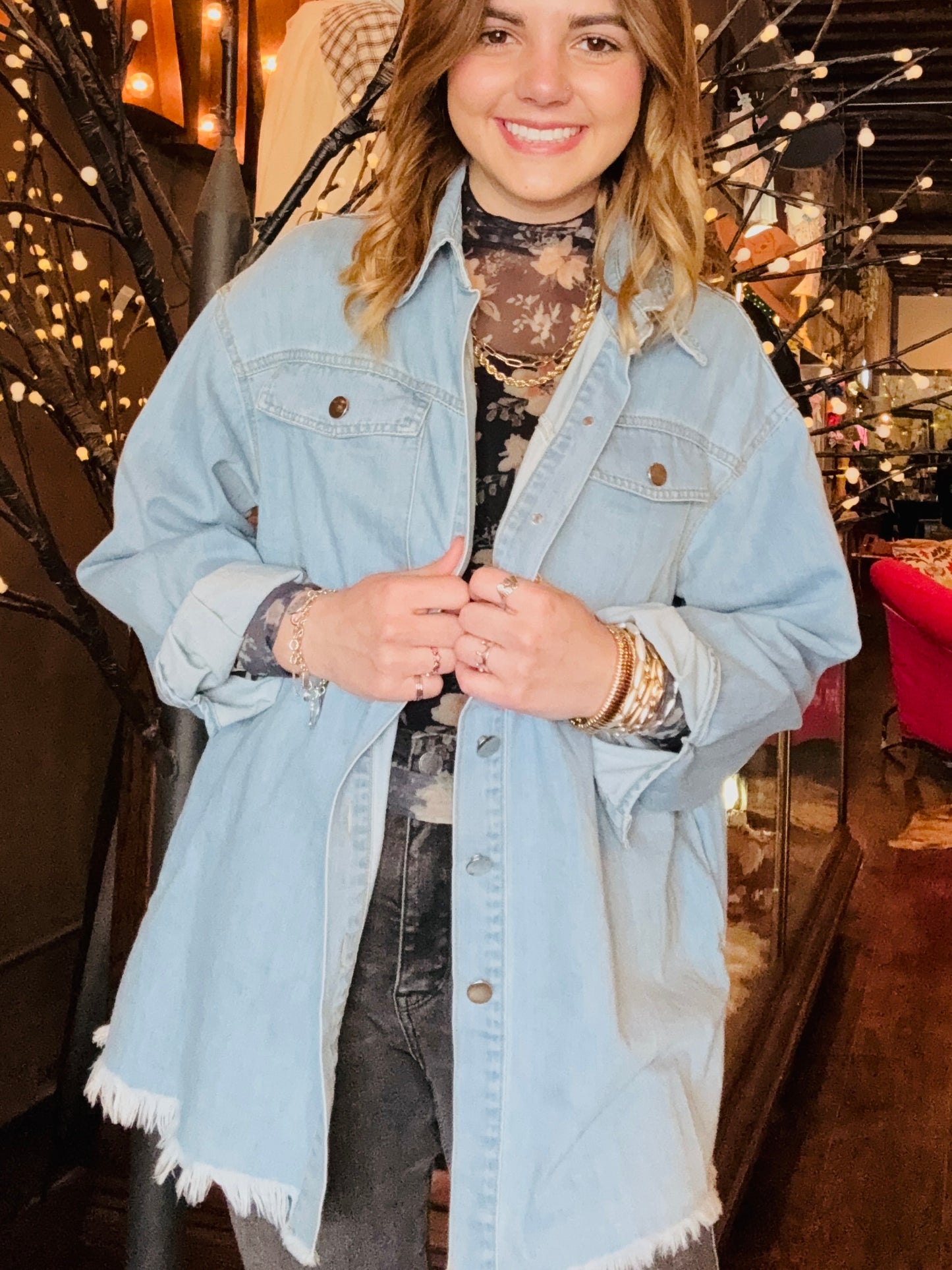 Denim Button Down