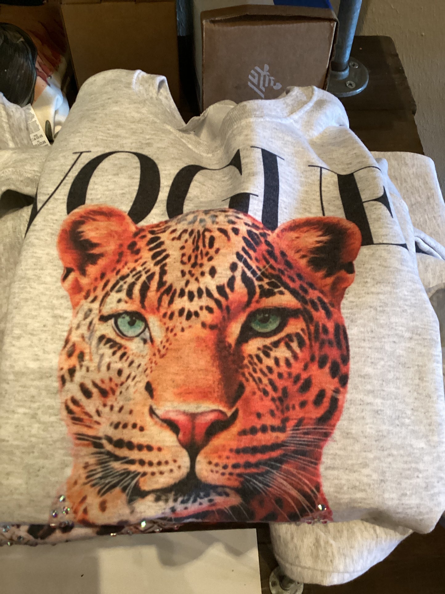 Vogue Tiger Sweatshirt