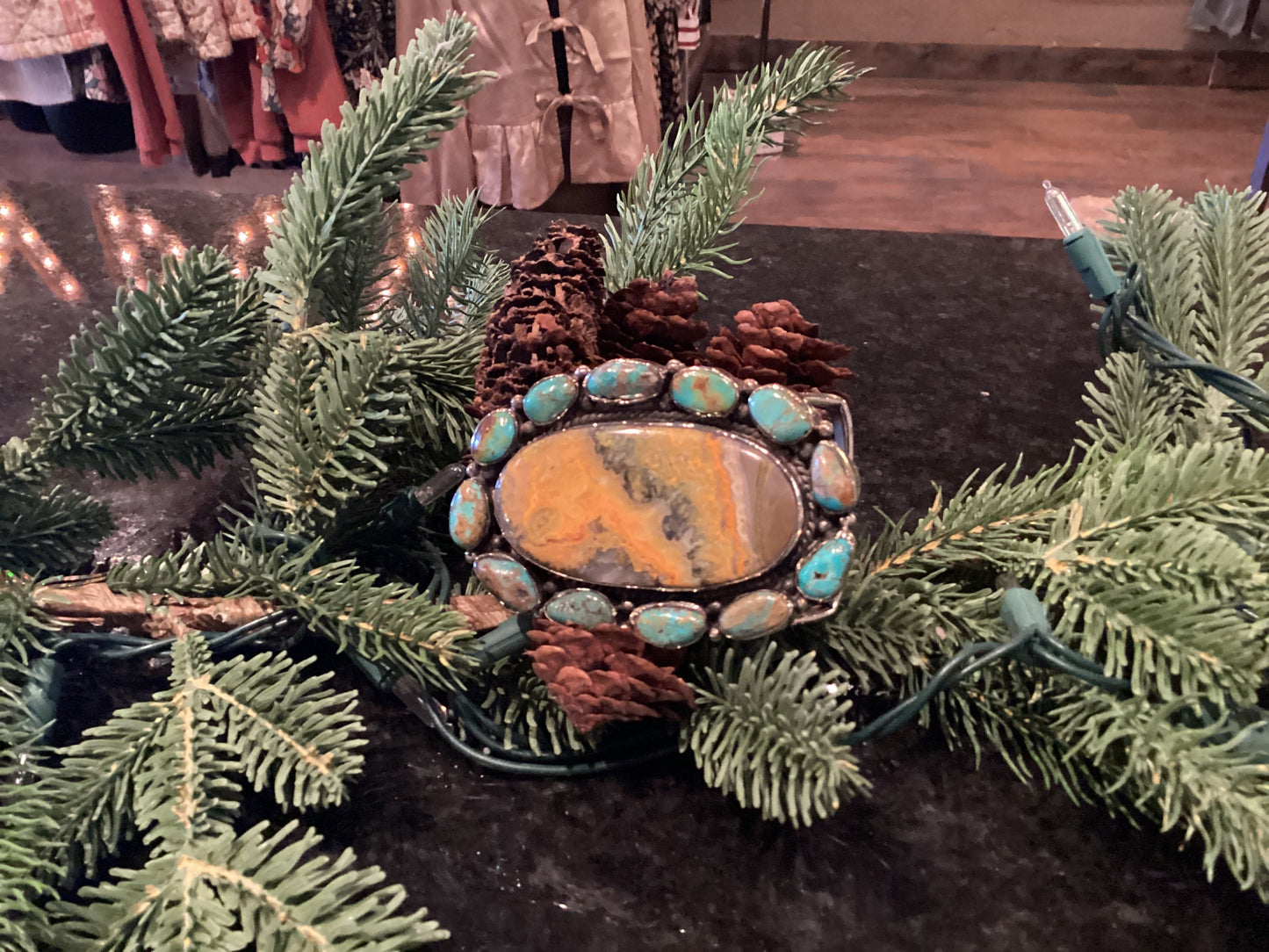 German Silver Belt Buckle