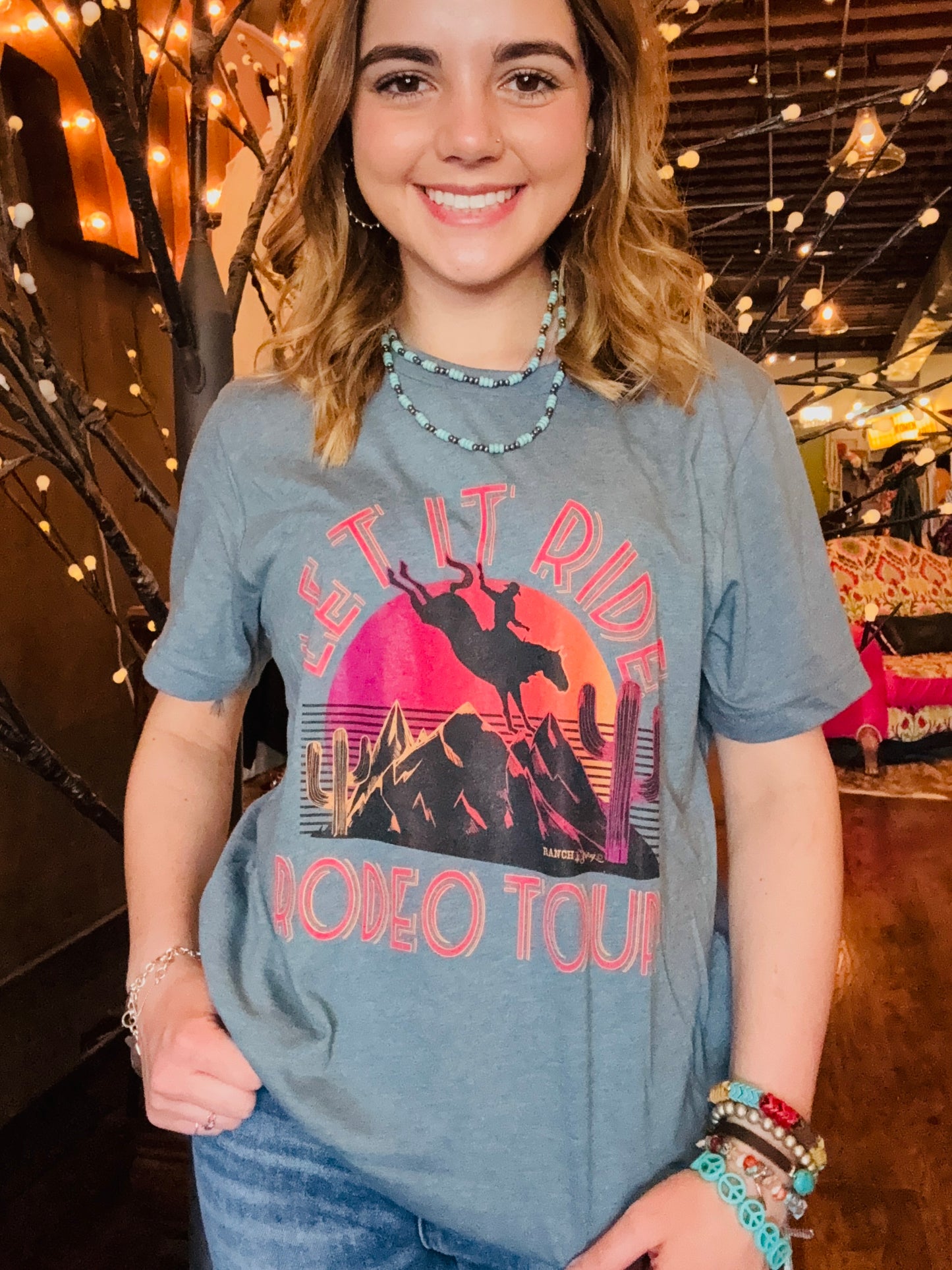 Let It Ride Rodeo Tour Graphic T-Shirt