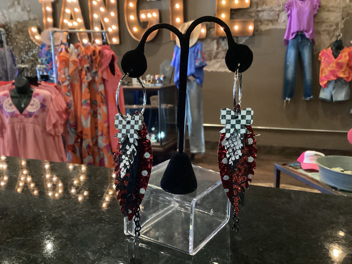 R Earrings #7