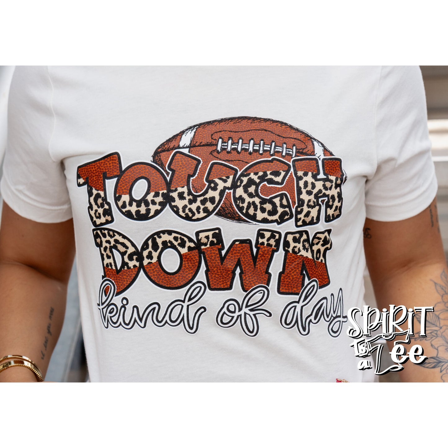 Touch Down Kind of Day - Football Tee