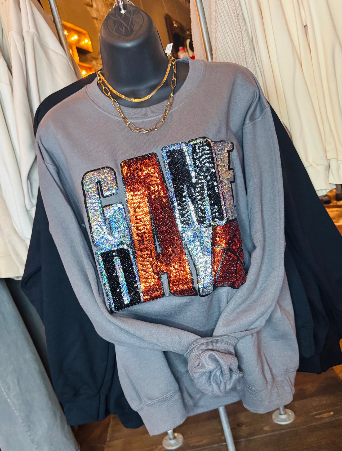 Grey Game Day Sweatshirt