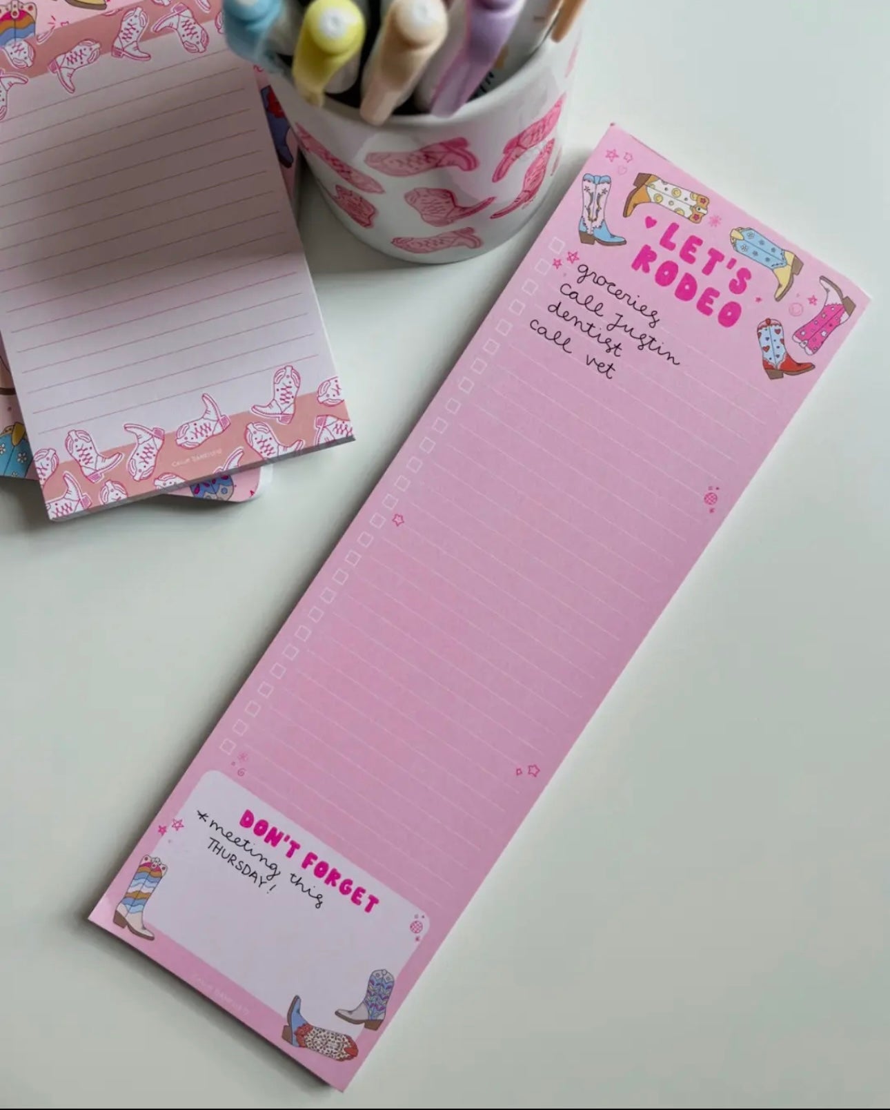 Let’s Rodeo Notepad
