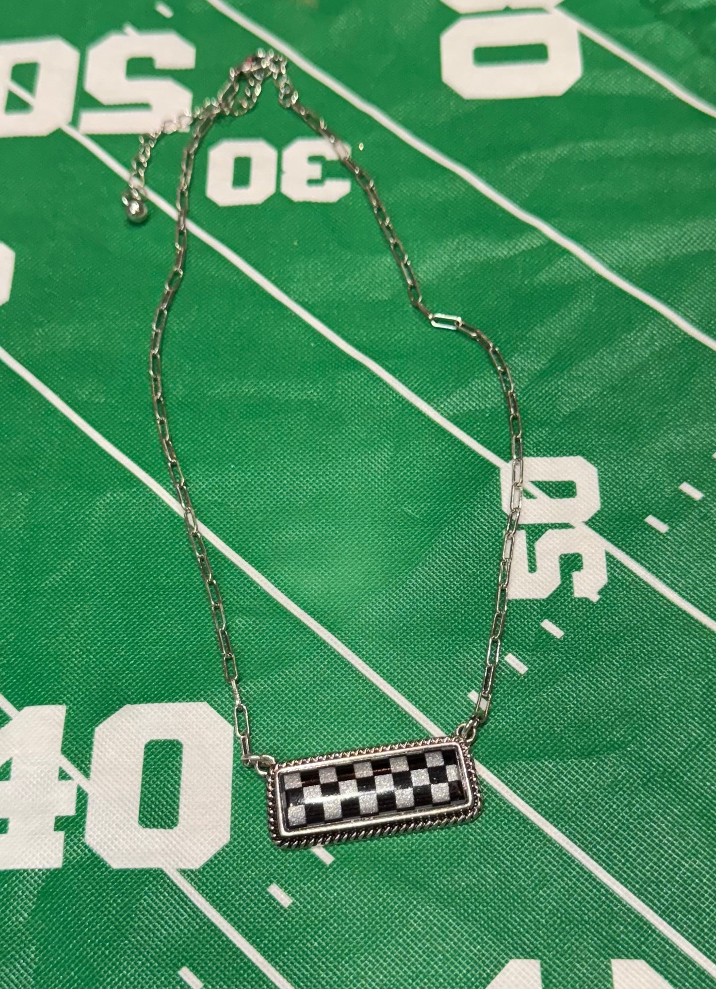 Checkered Necklace
