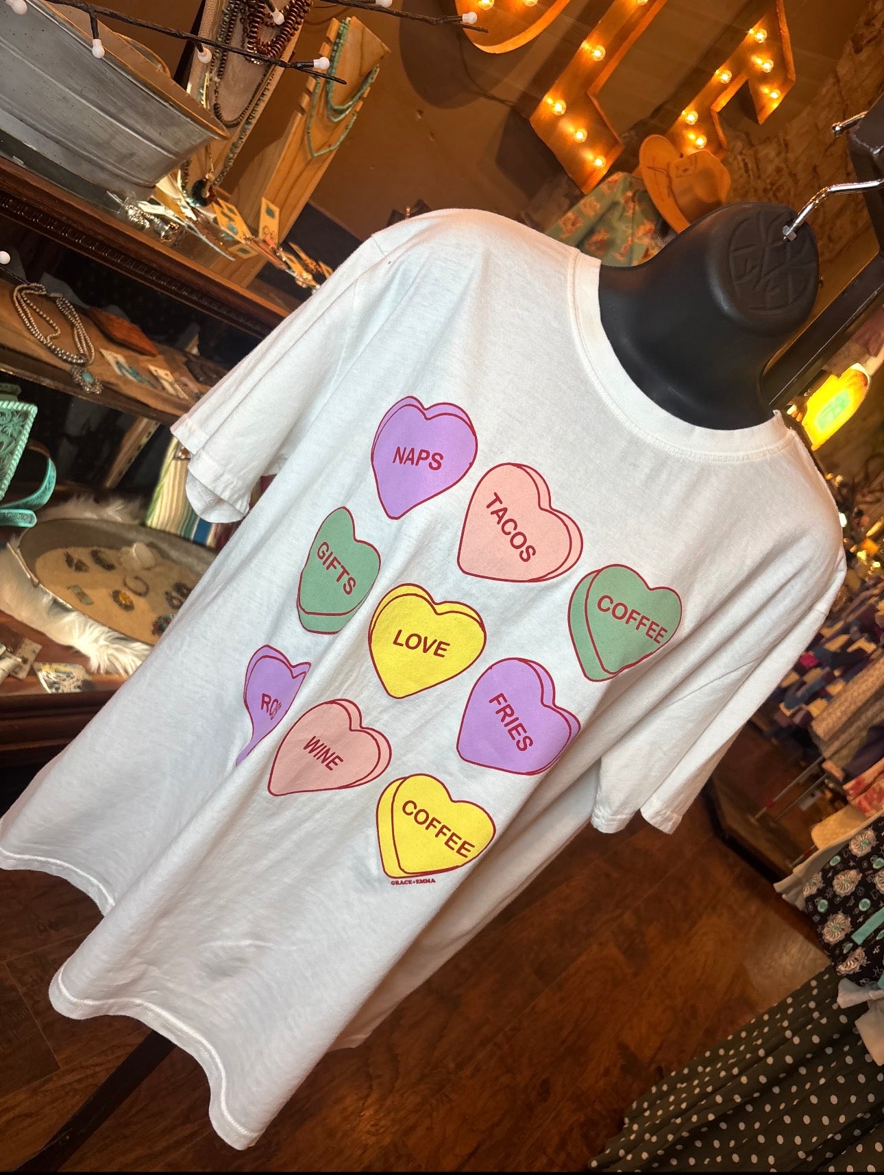 Candy Hearts T-Shirt