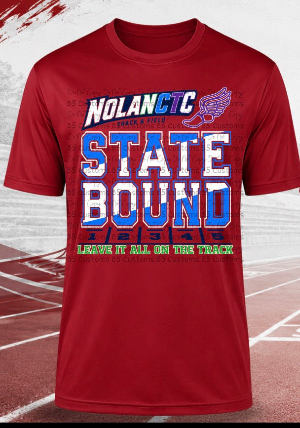 Nolan County Track State Qualification Tee