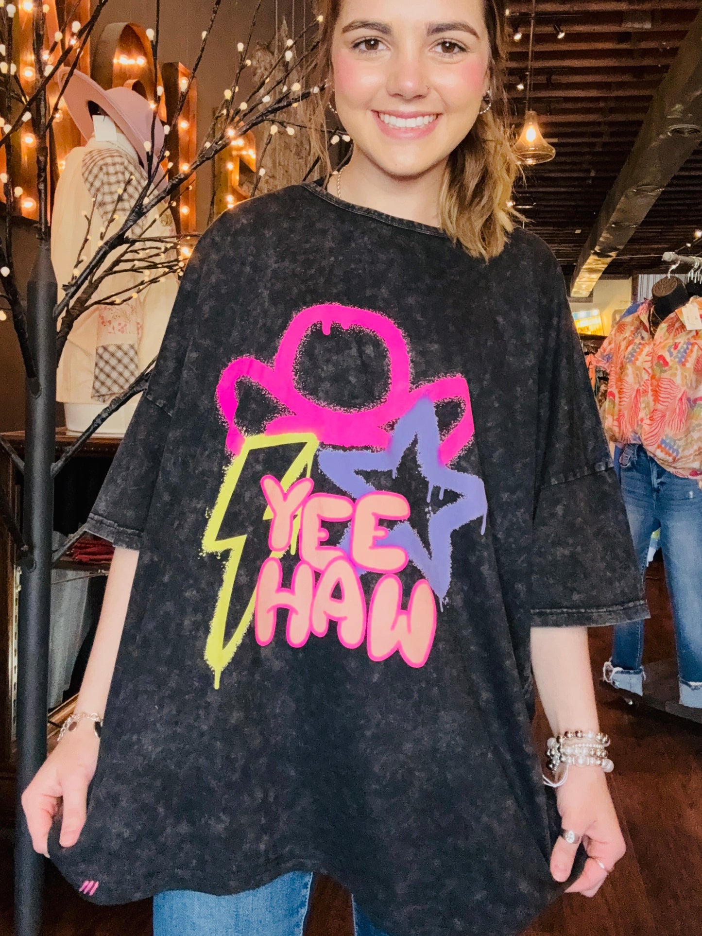 YeeHaw Neon T-Shirt