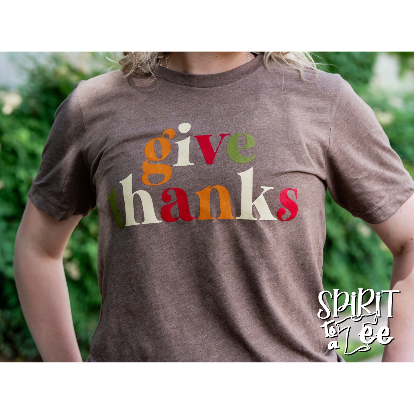 Give Thanks Simple - Thanksgiving Tee