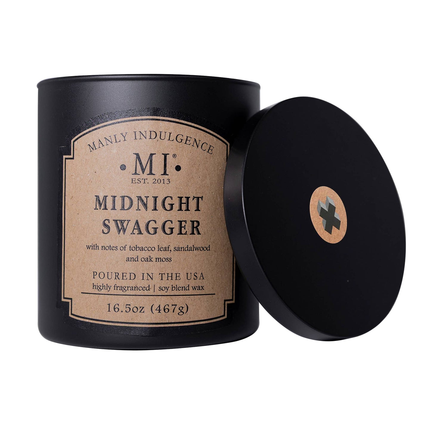 Midnight Swagger 2-Wick Scented Candle, Soy Blend, 16.5oz