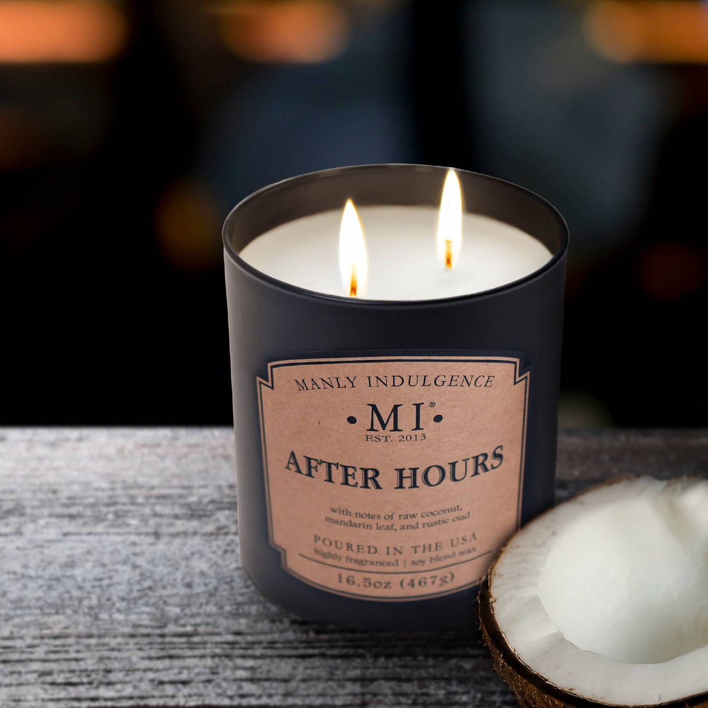After Hours 2-Wick Scented Candle, Soy Blend Wax, 16.5oz