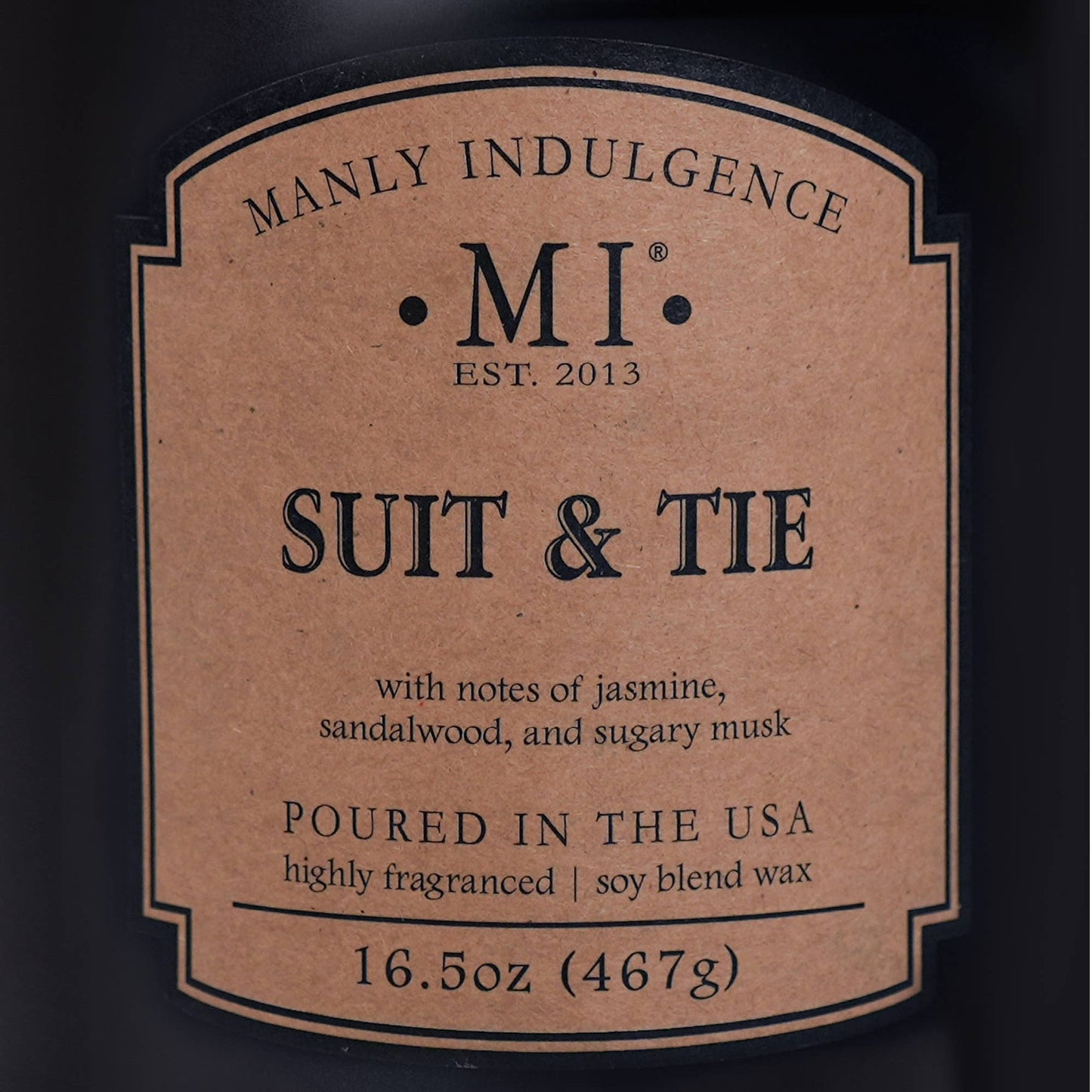 Suit & Tie, 2-Wick Scented Candle, Soy Blend Wax, 16.5oz