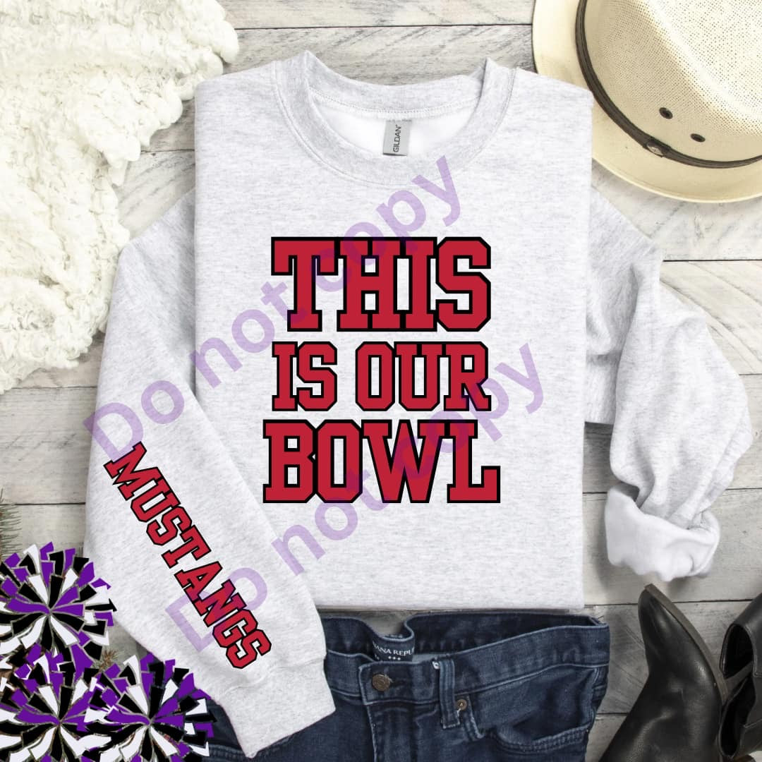 Mustang This is our Bowl Sweatshirt