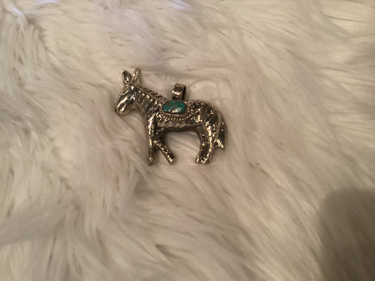 German Silver Donkey