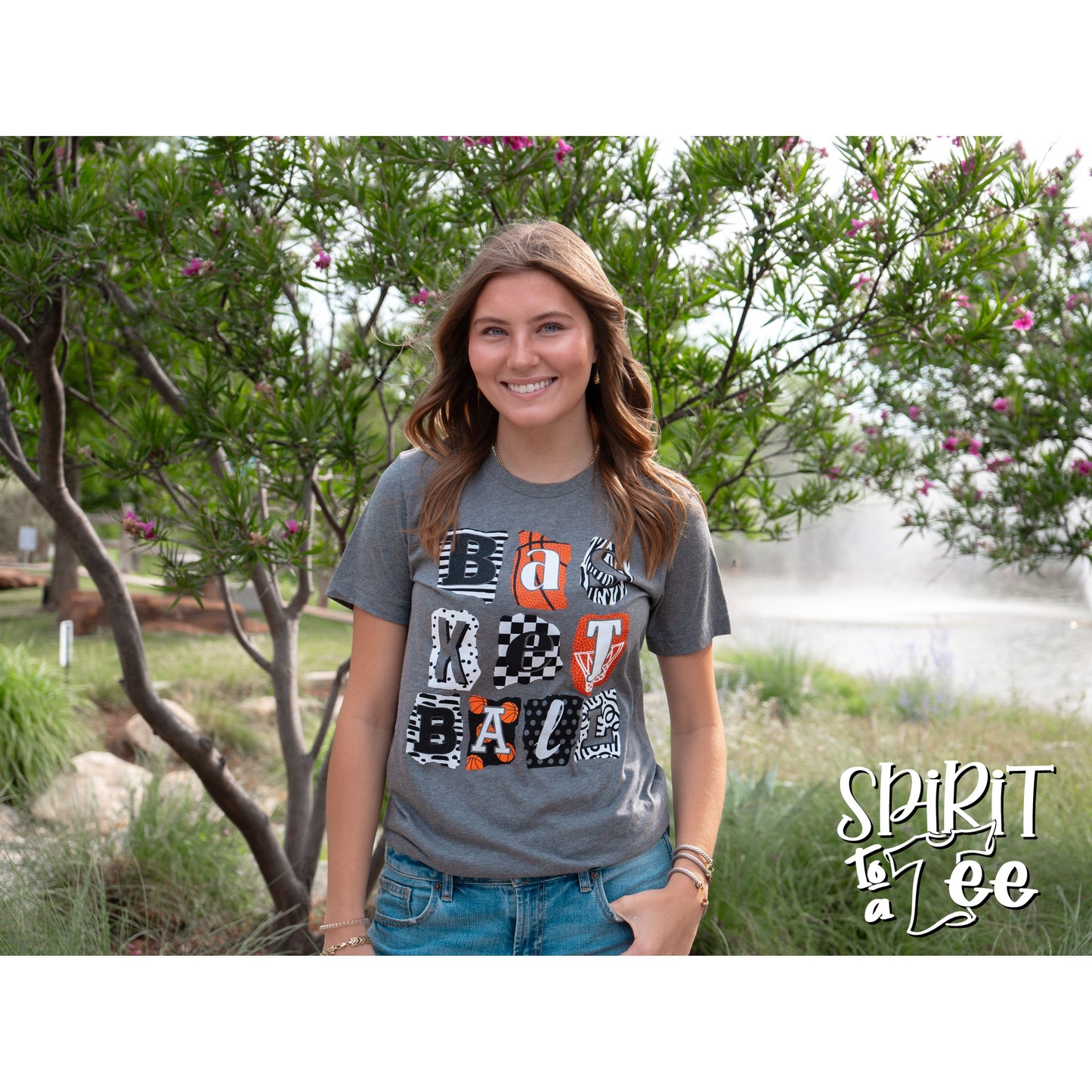 Scrapbook Basketball - Basketball Tee