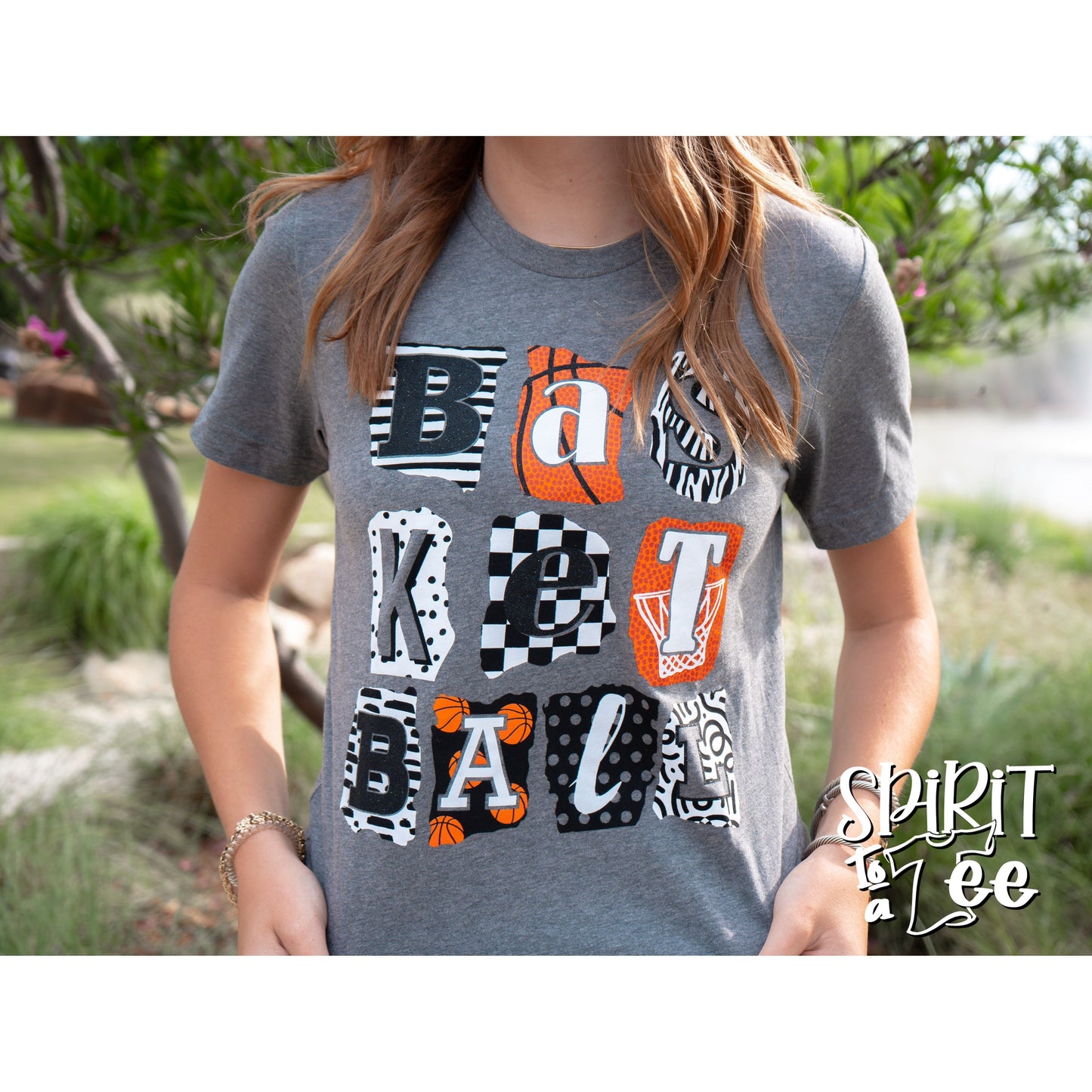 Scrapbook Basketball - Basketball Tee