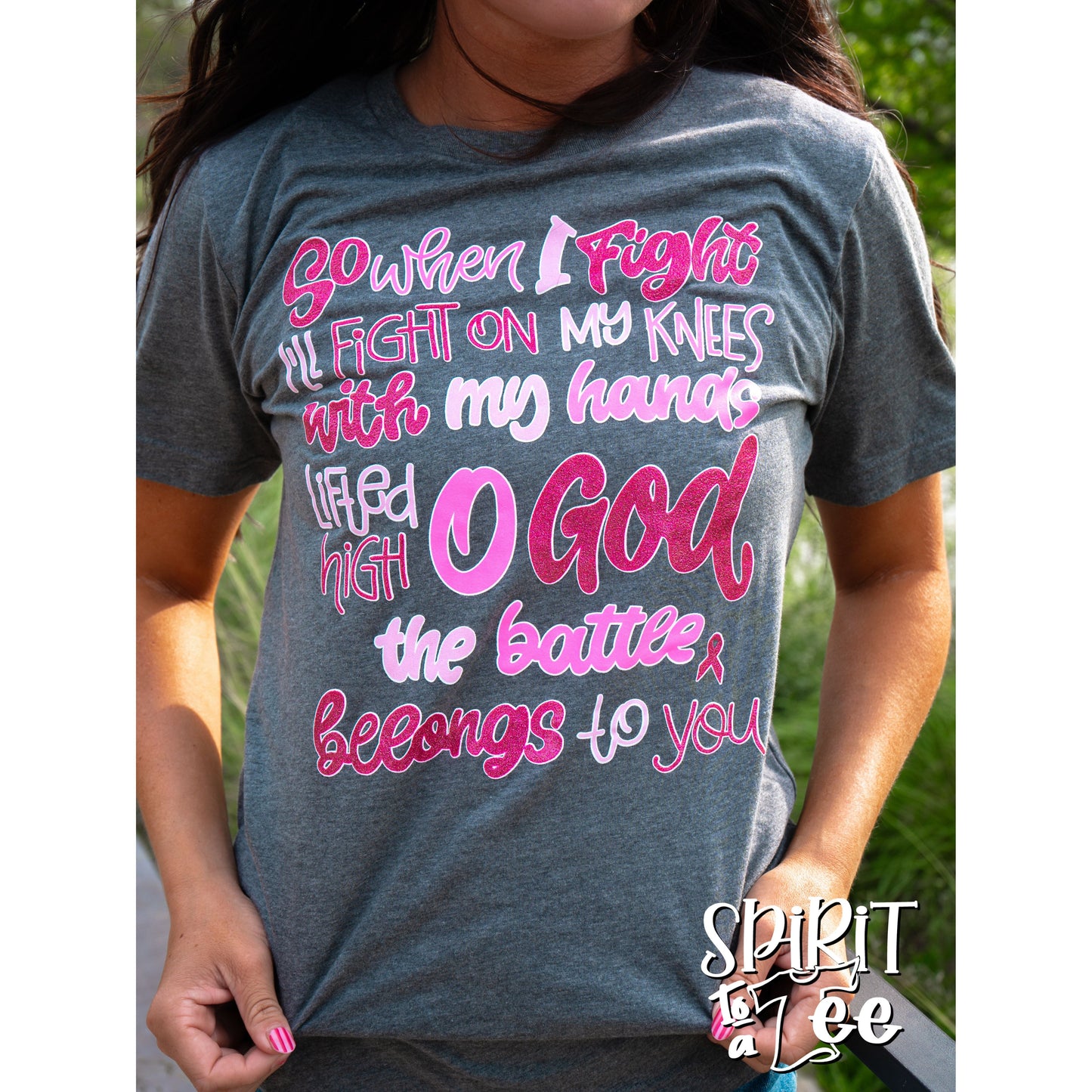 The Battle Belongs to You - Cancer Tee