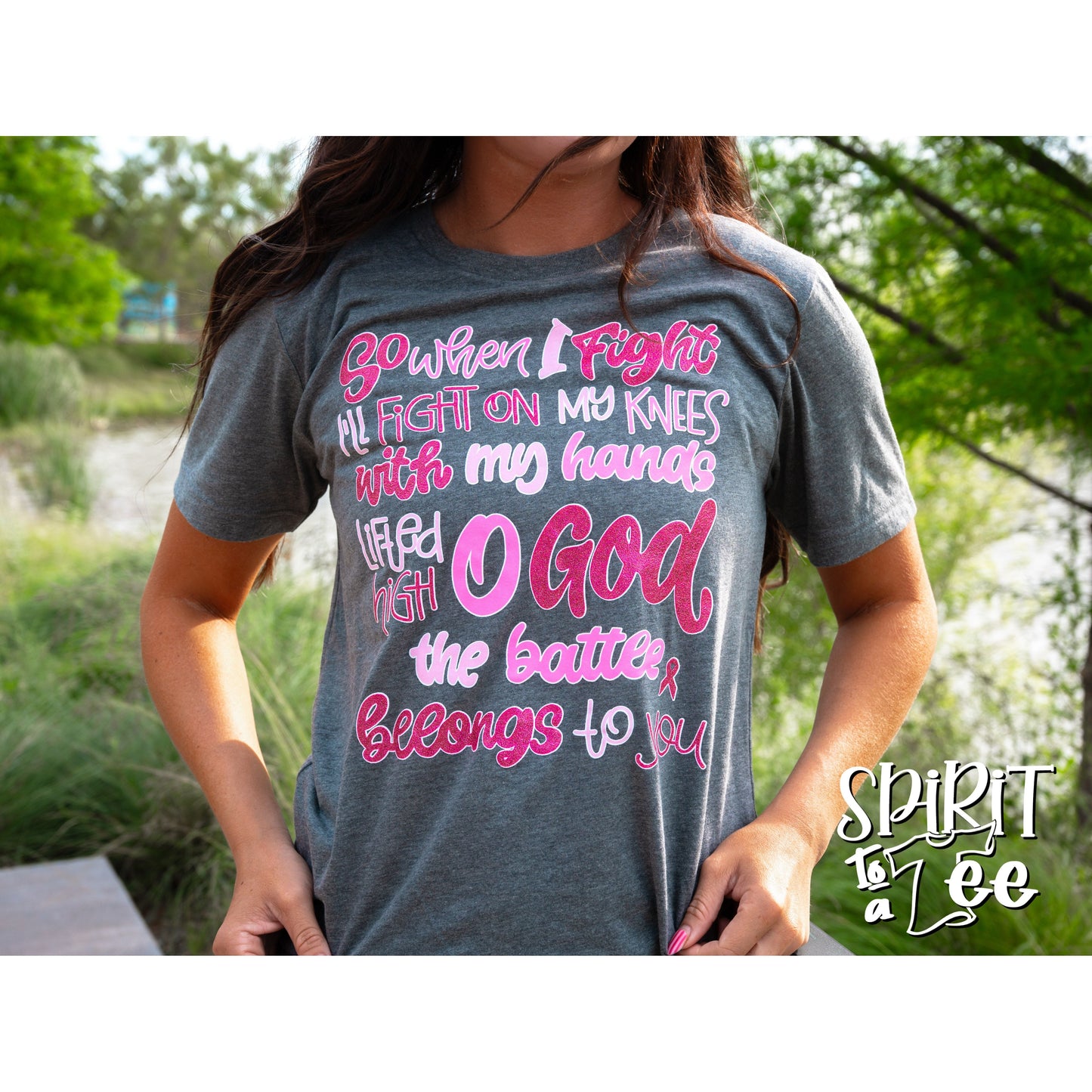 The Battle Belongs to You - Cancer Tee