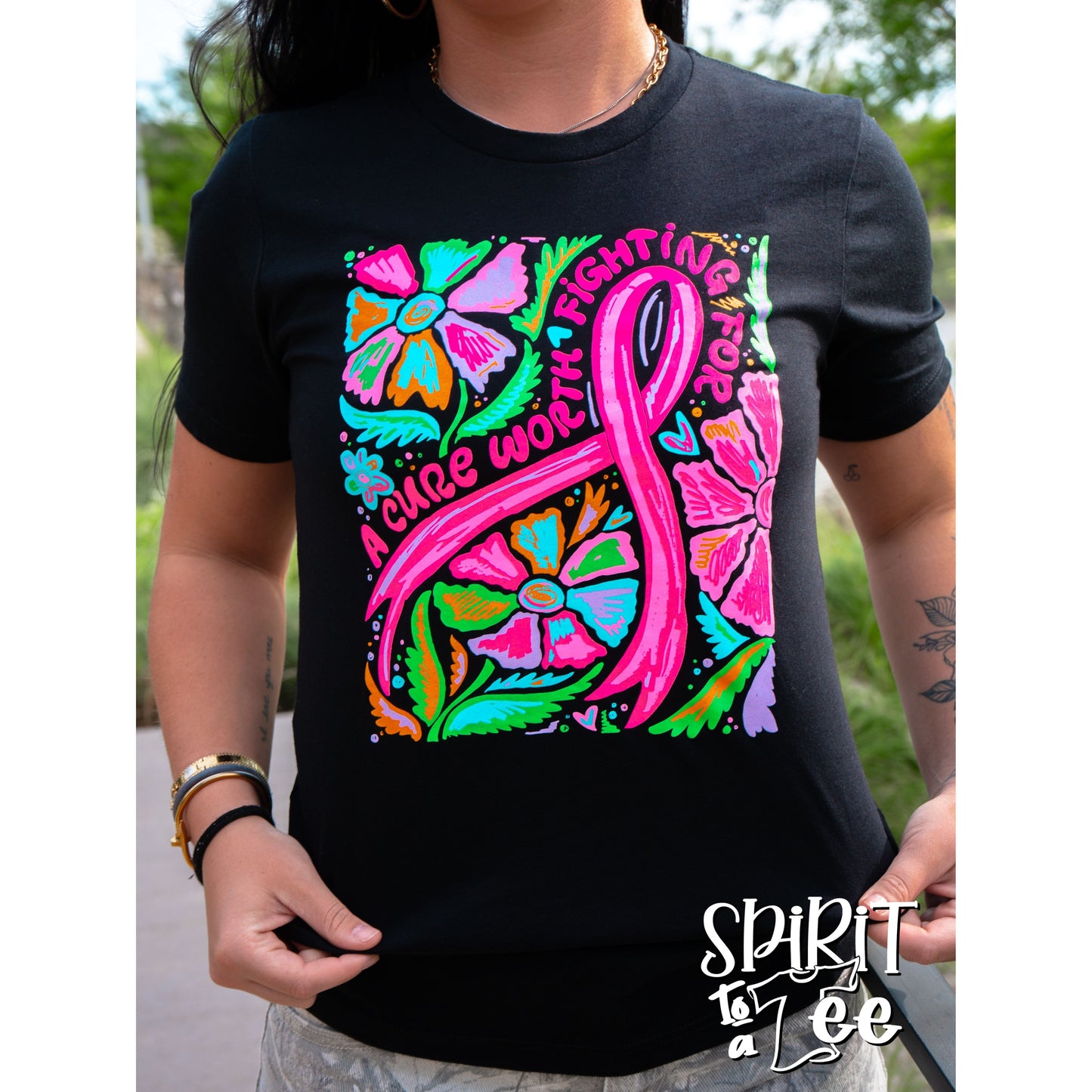 A Cure Worth Fighting For - Cancer Tee