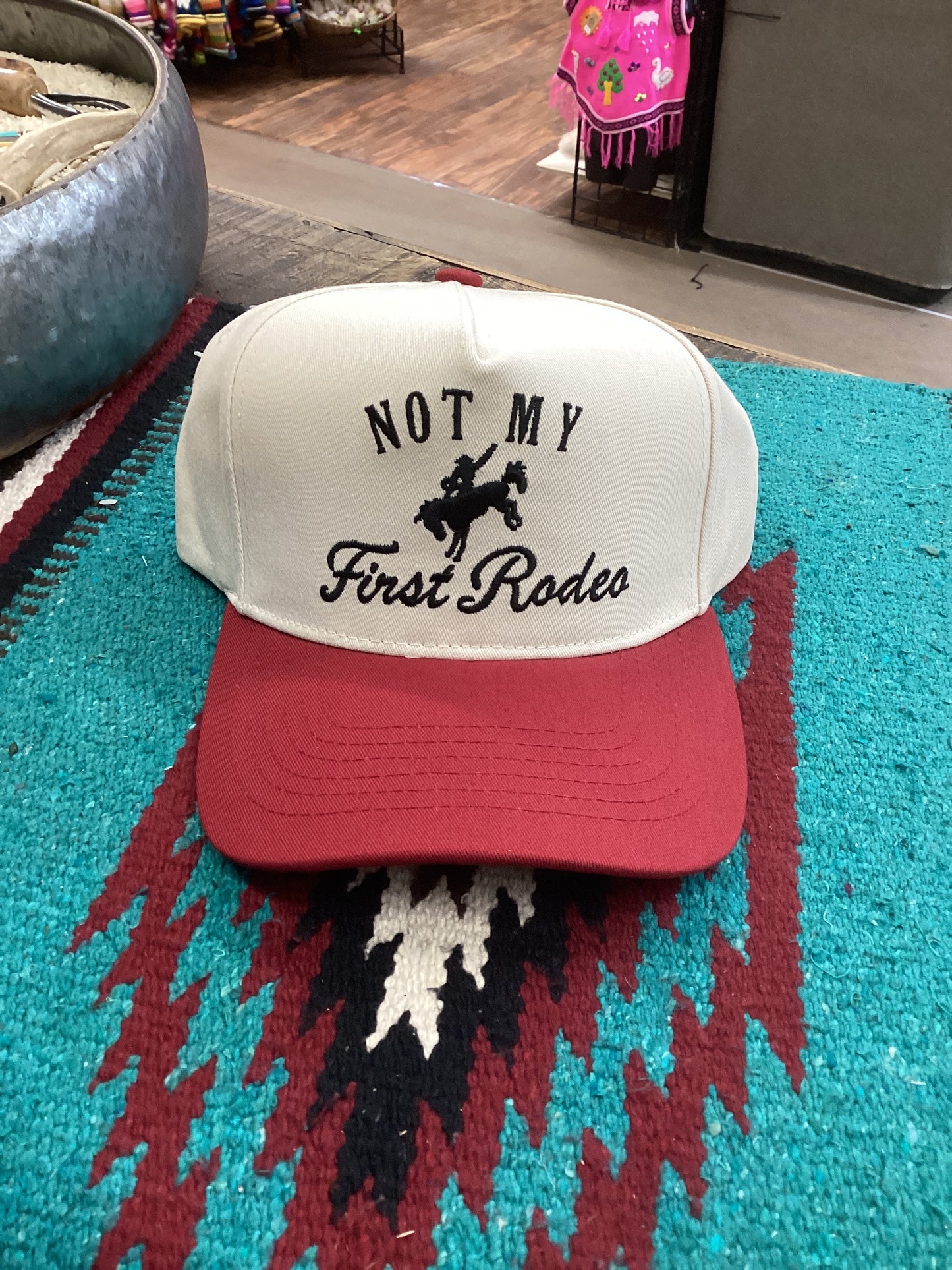 Not My First Rodeo Cap