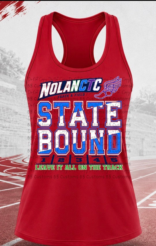 Nolan County Track State Qualification Tank