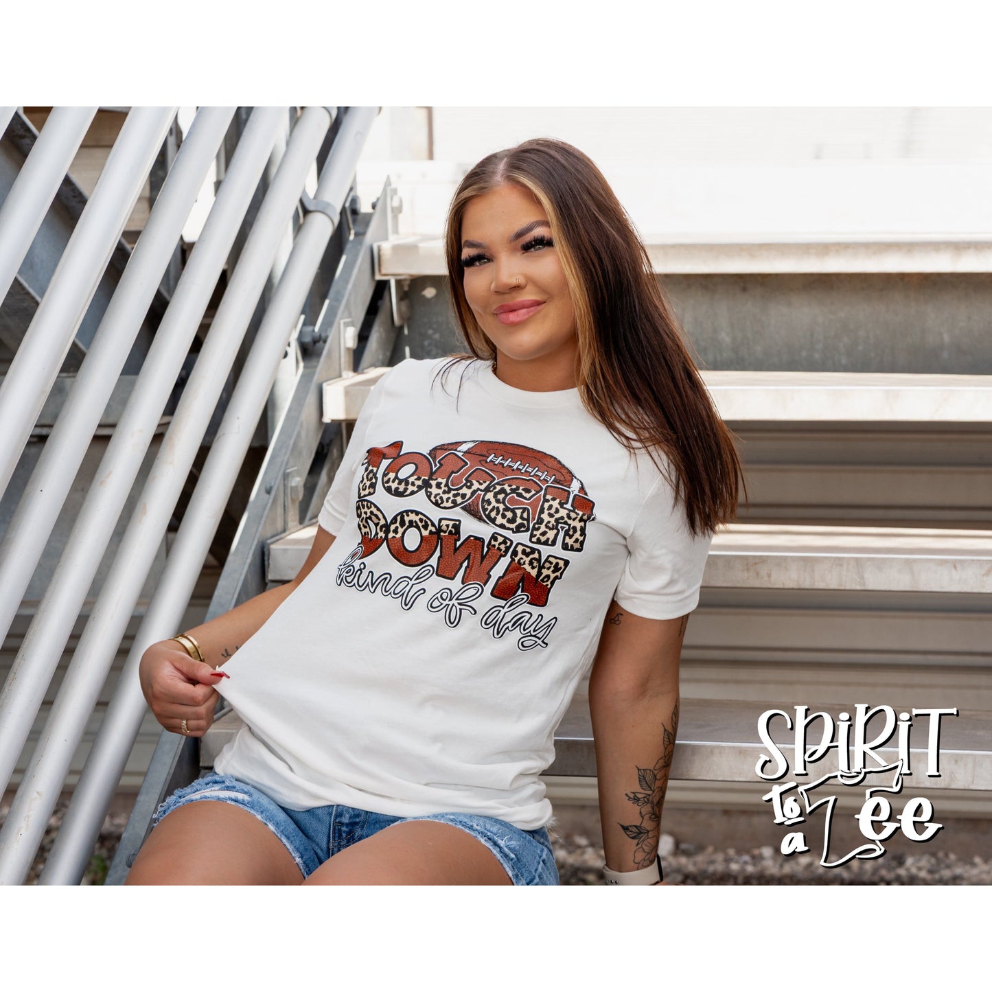Touch Down Kind of Day - Football Tee