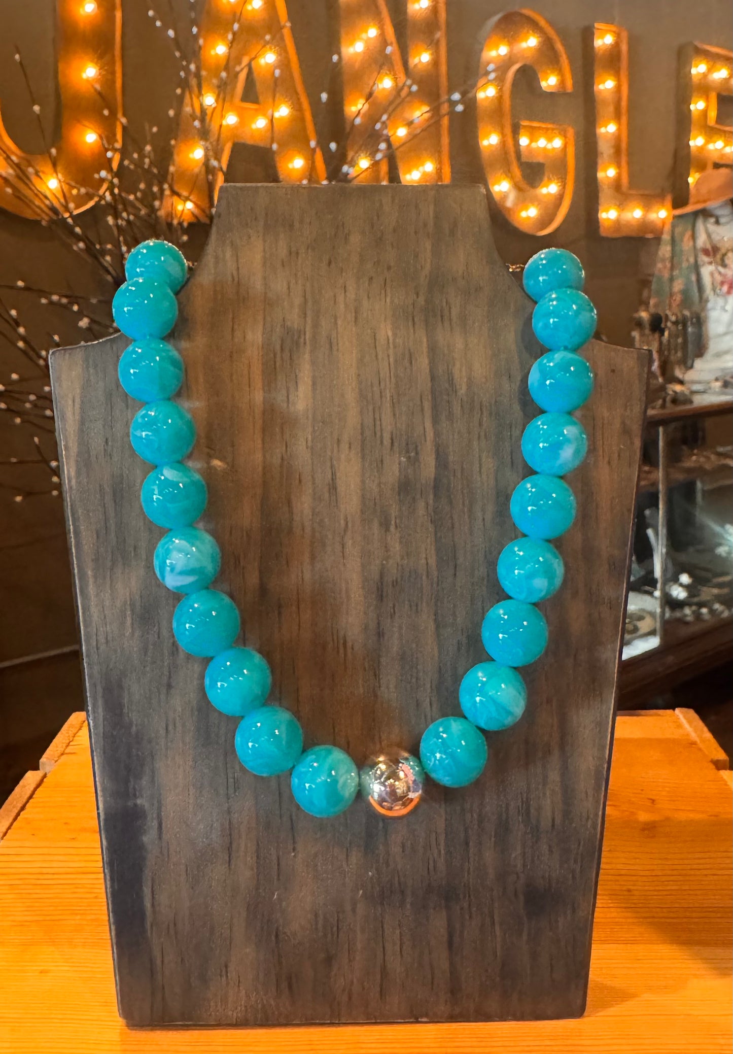 Turquoise Beaded Necklace