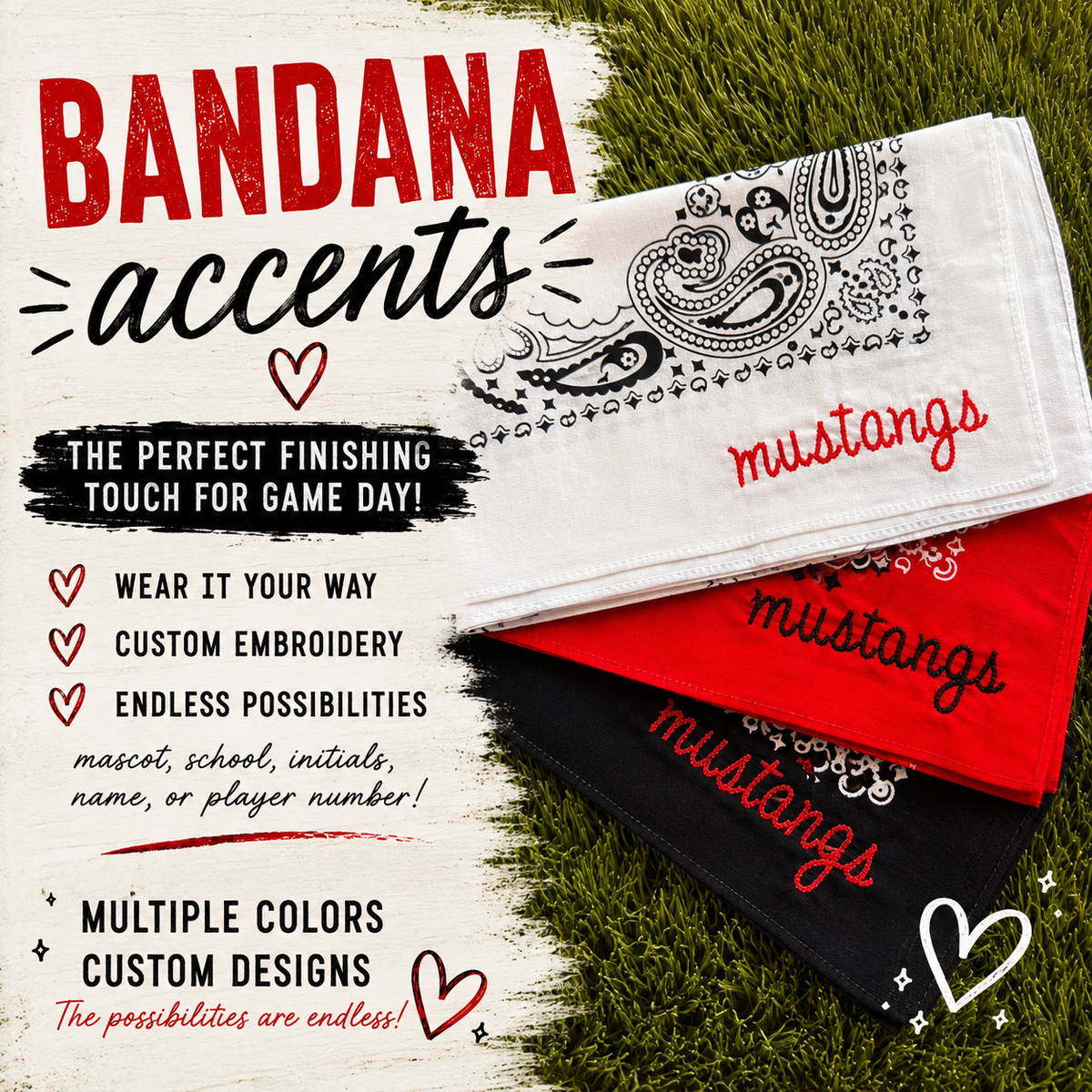 Stitched Bandana
