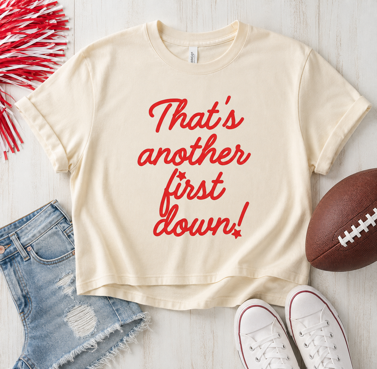 That’s another first down tee