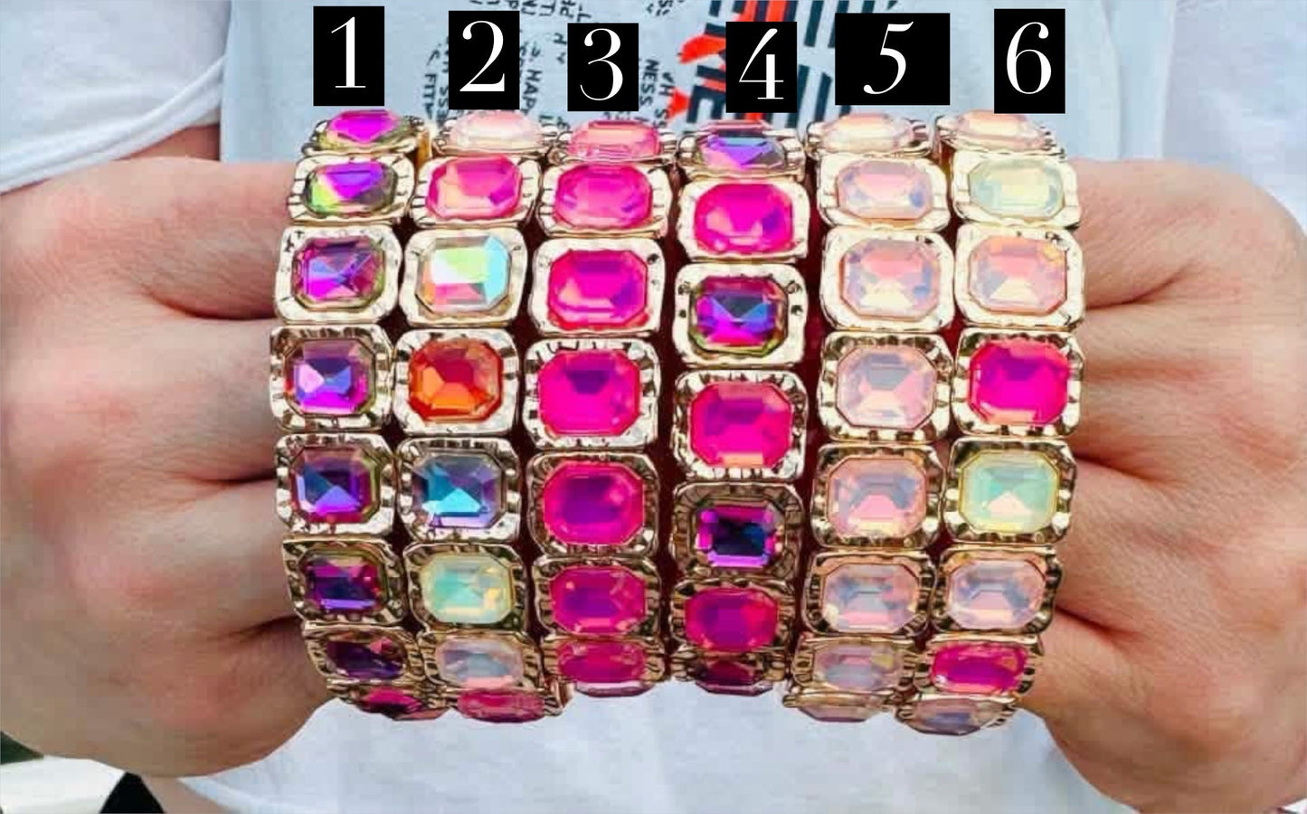 Crystal Bracelet – Rosé Collection