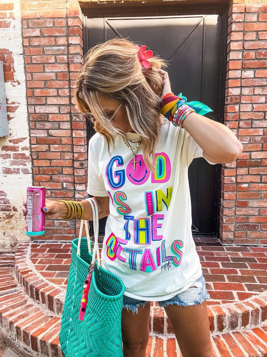 God is in the details tee
