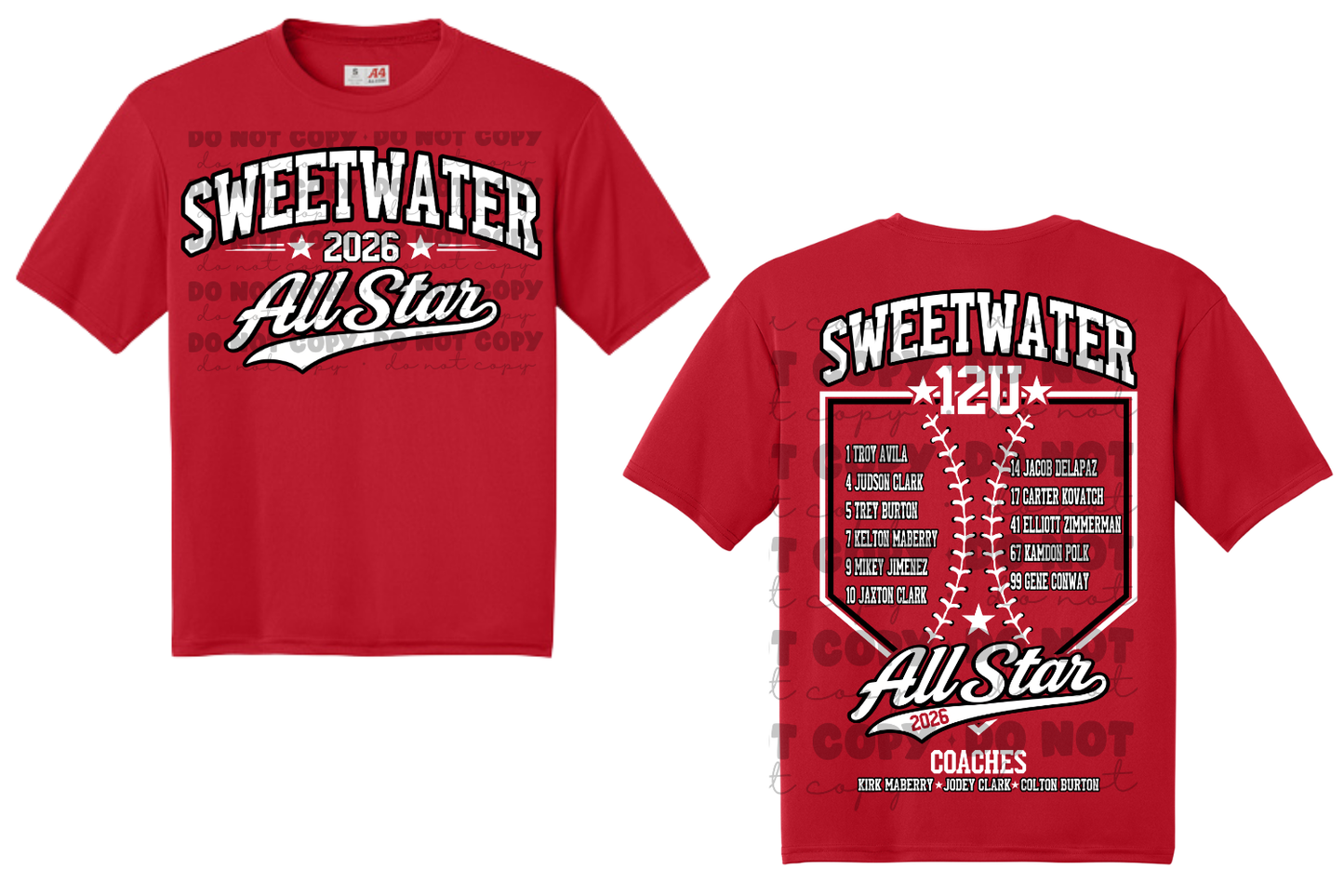 12U All-Star Adult Tee