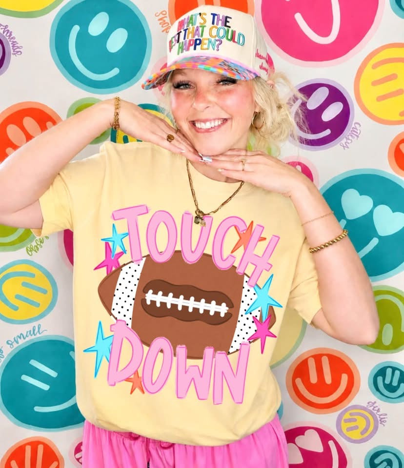 Touch Down Football Tee