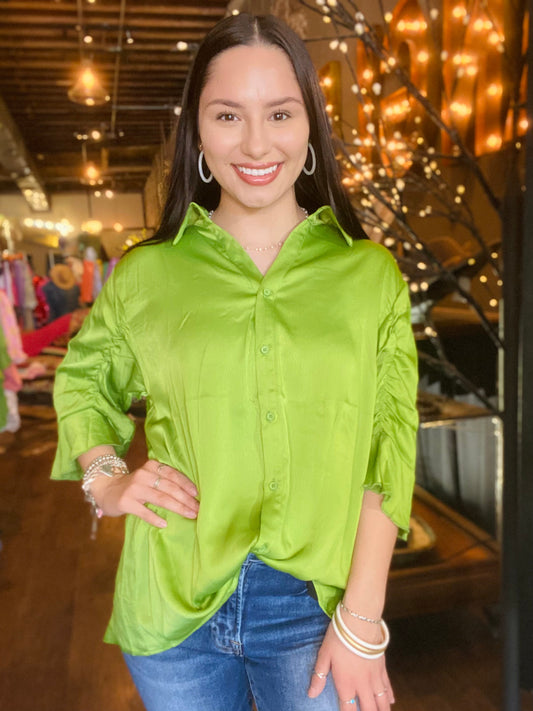 Lime Light Blouse