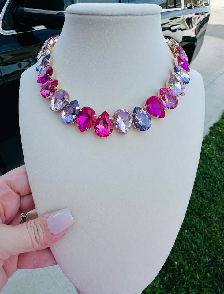 Jewel Candy Necklace-Four Colors