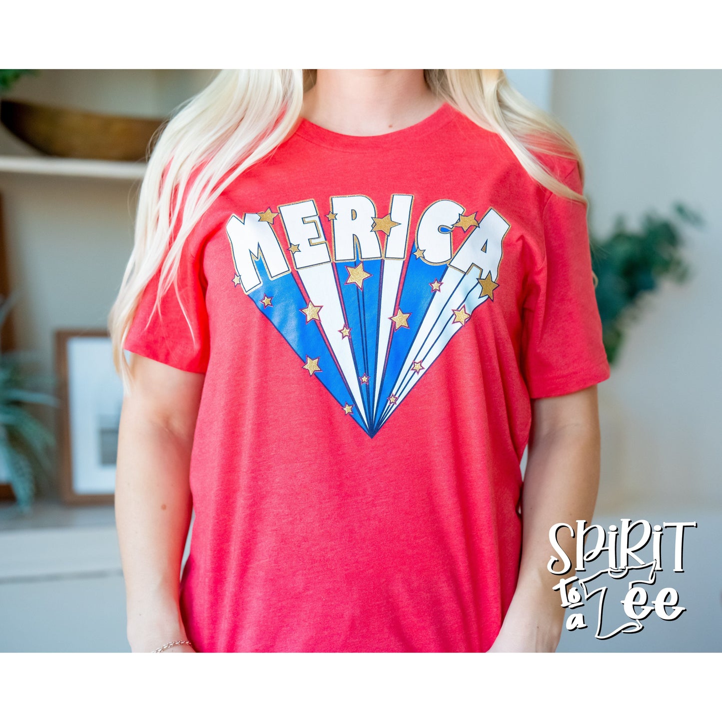 Merica Rays - Patriotic  Tee