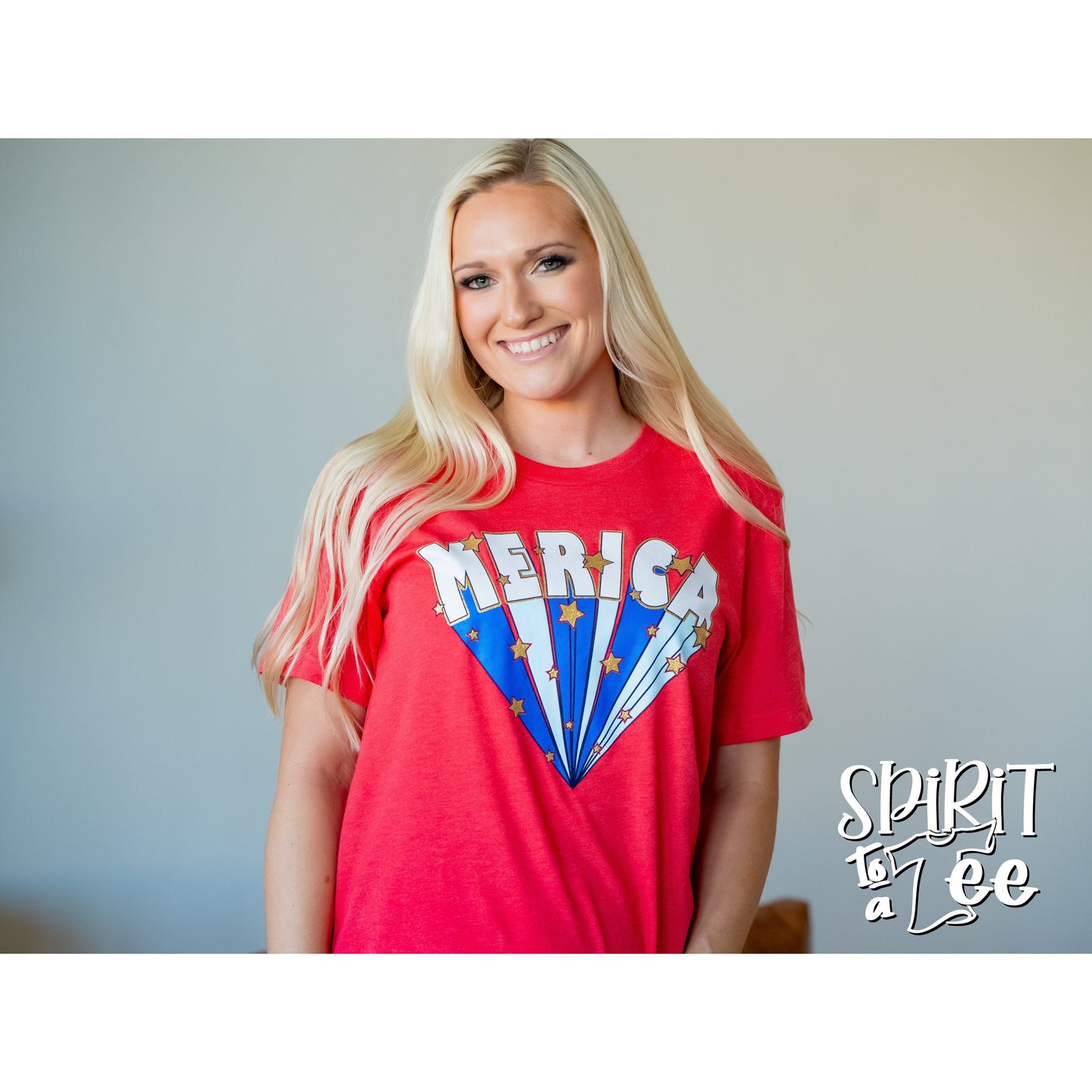 Merica Rays - Patriotic  Tee