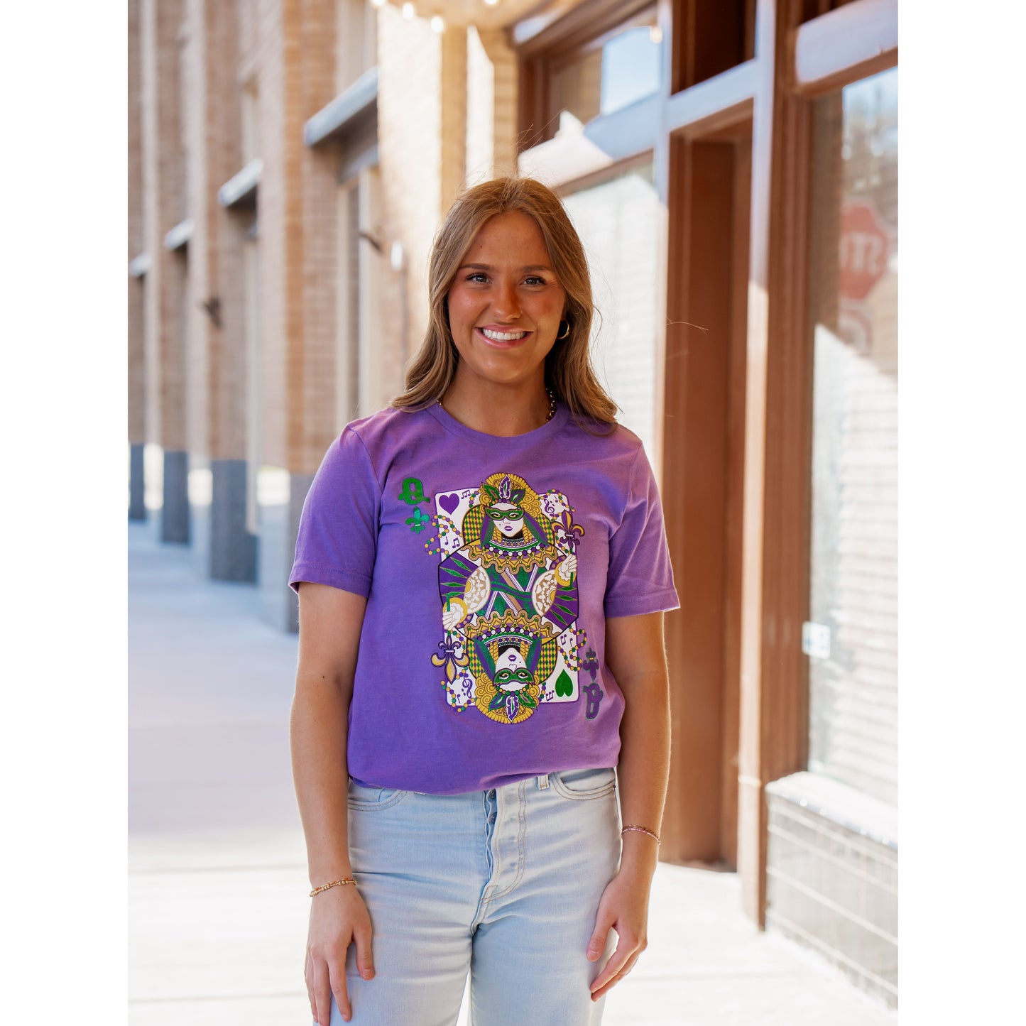 Queen of - Mardi Gras Tee