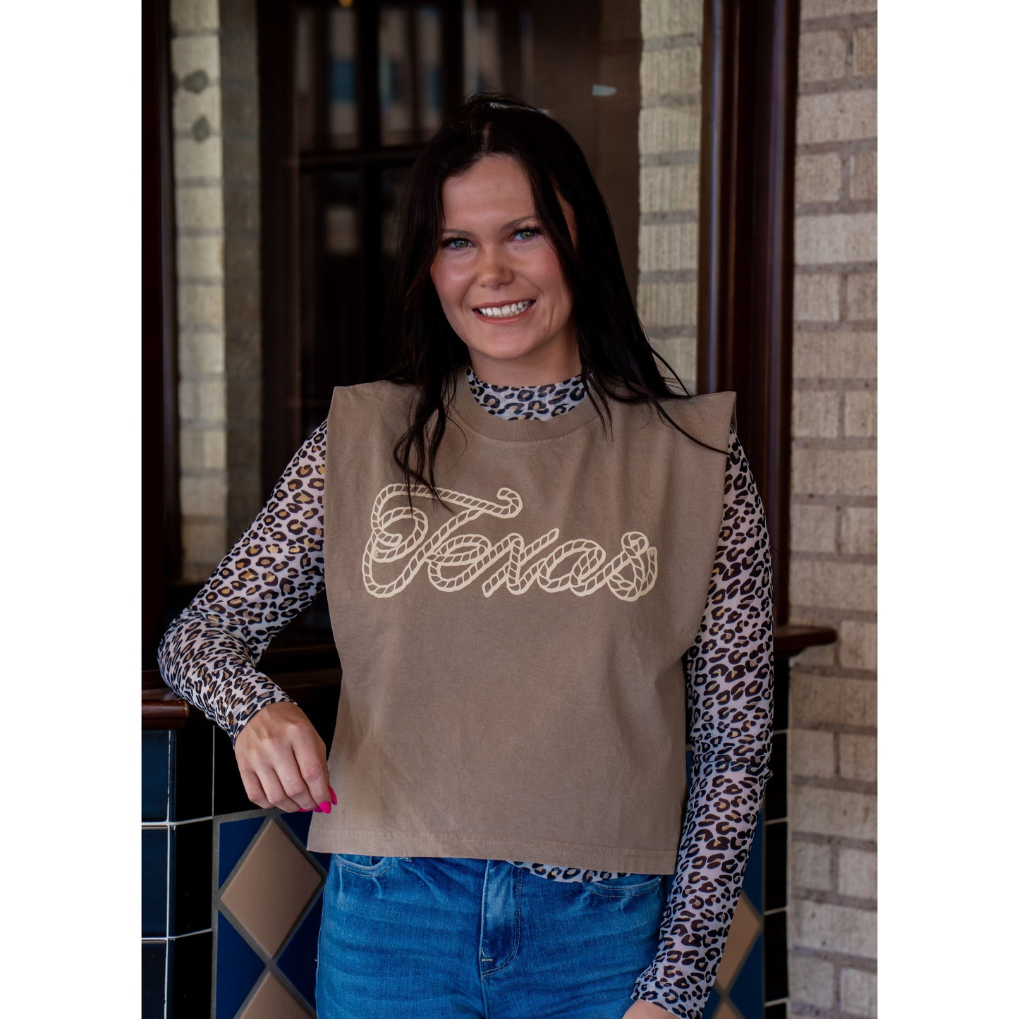 Texas Rope Sleeveless Muscle - Texas Tee