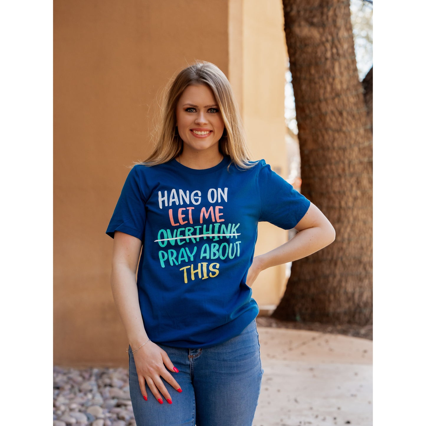 Let Me Pray About This - Jesus Tee