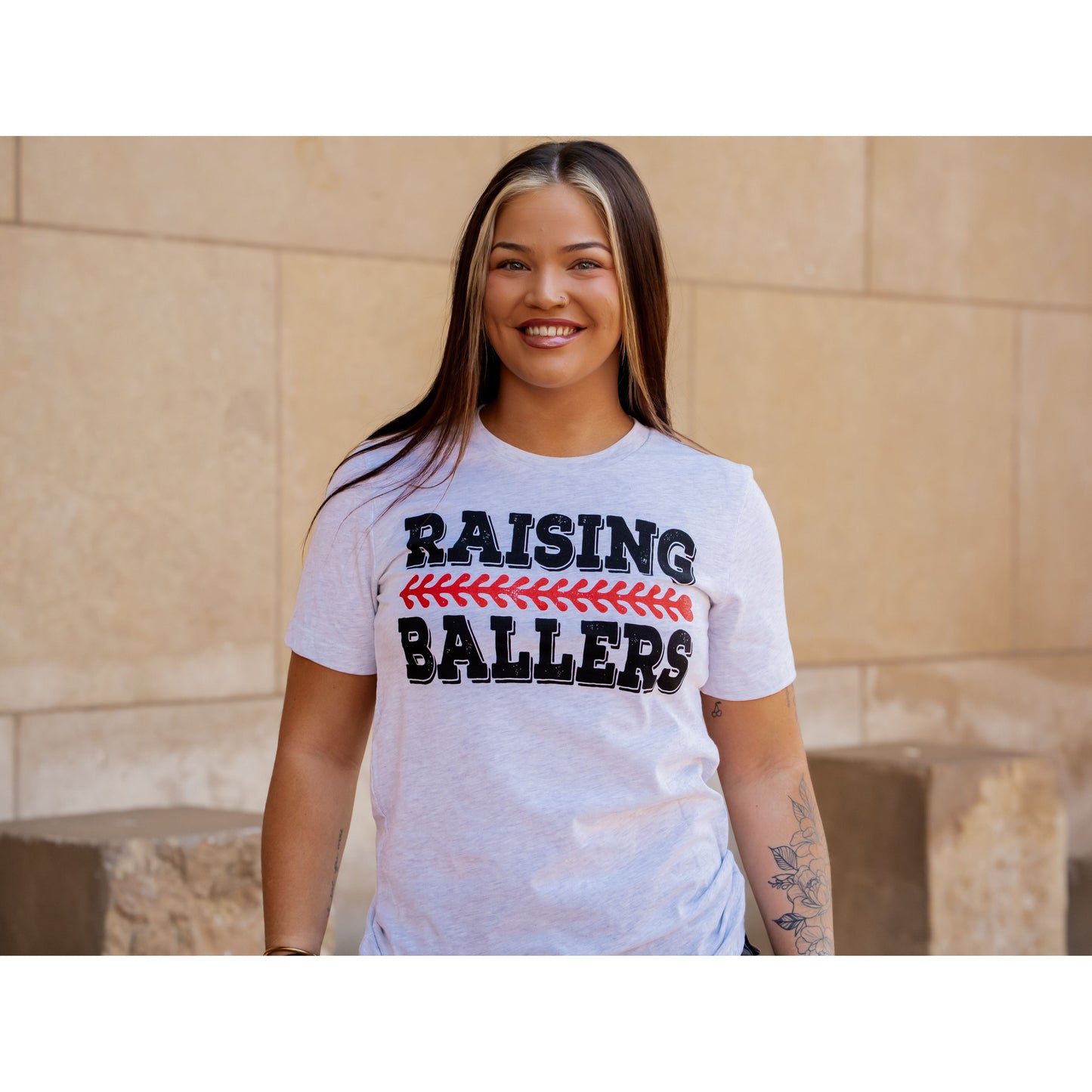 Raising Ballers - Baseball/Softball Tee
