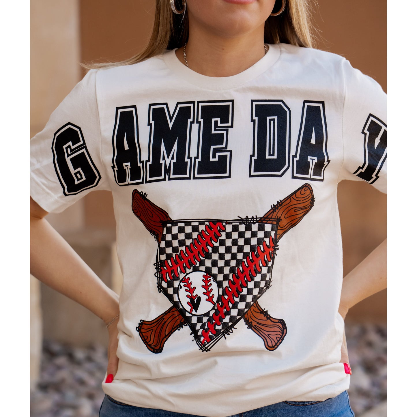 Game Day Check Home Plate - Baseball Tee