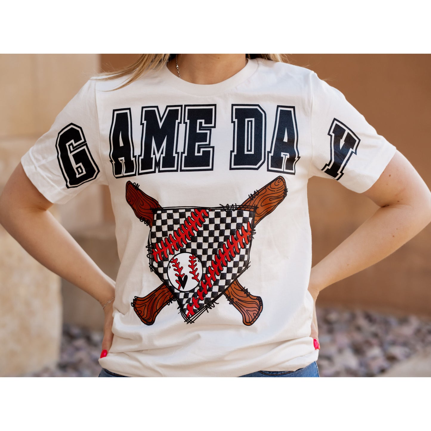 Game Day Check Home Plate - Baseball Tee
