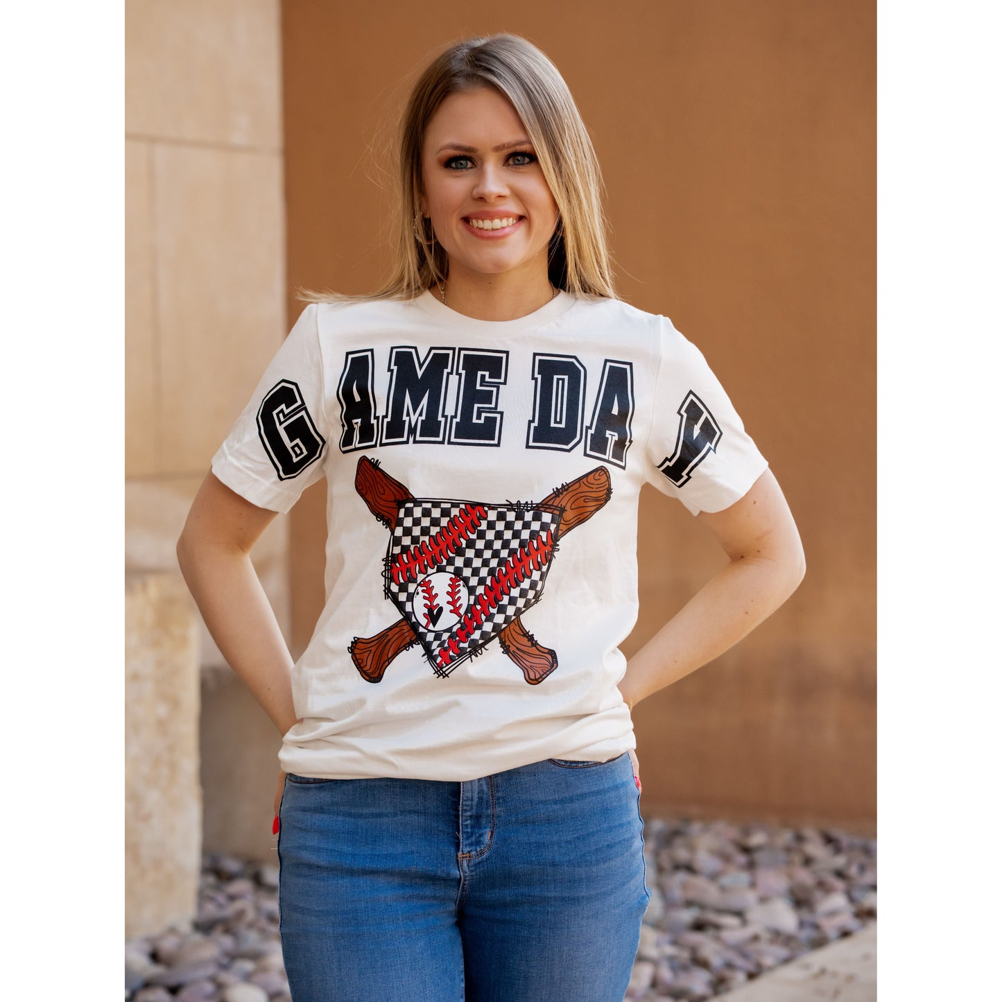 Game Day Check Home Plate - Baseball Tee