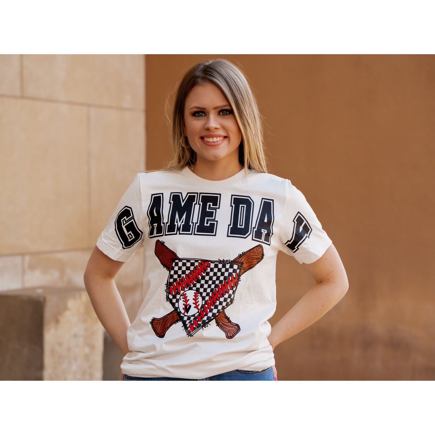 Game Day Check Home Plate - Baseball Tee
