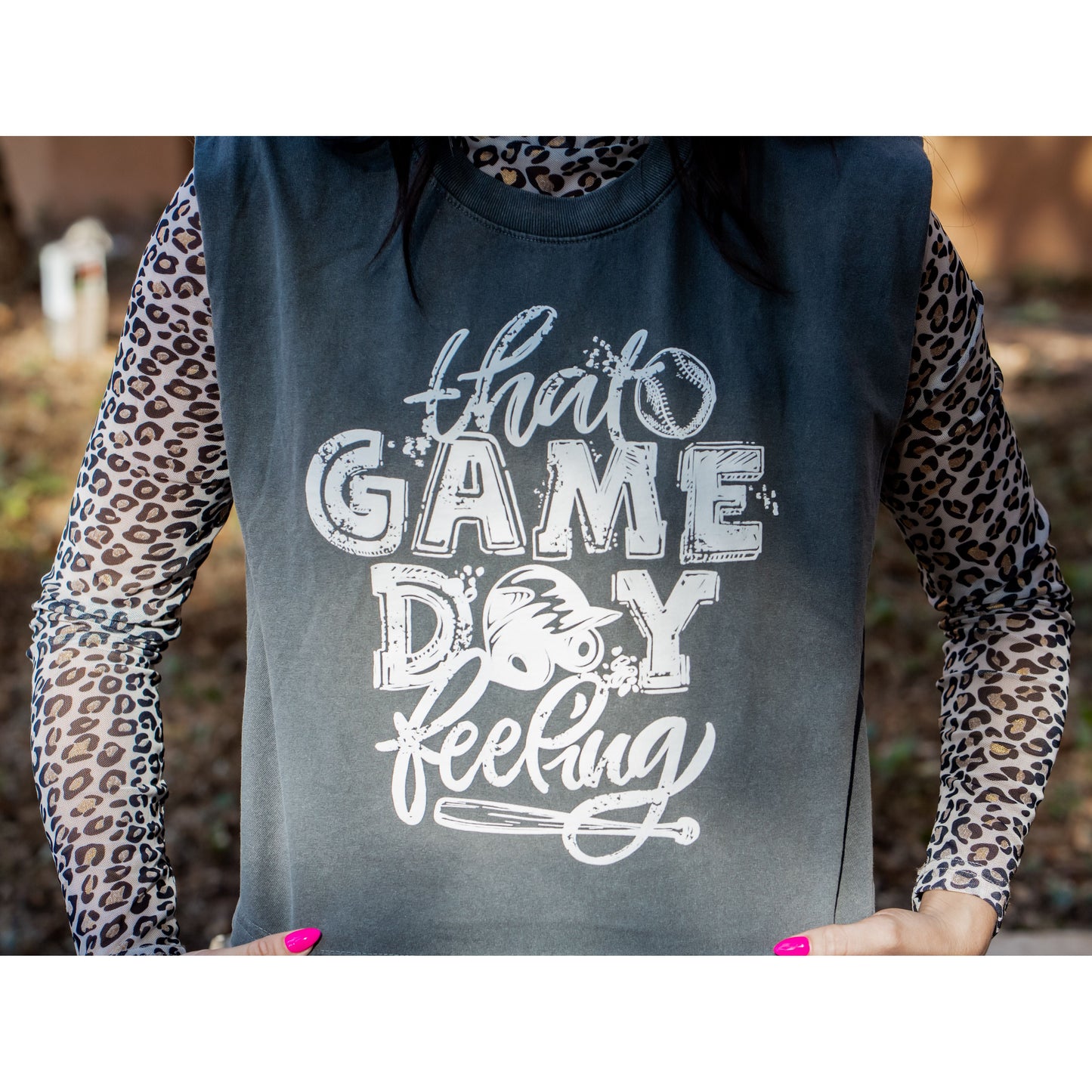 That Game Day Feeling - Baseball/Softball Sleeveless Tee