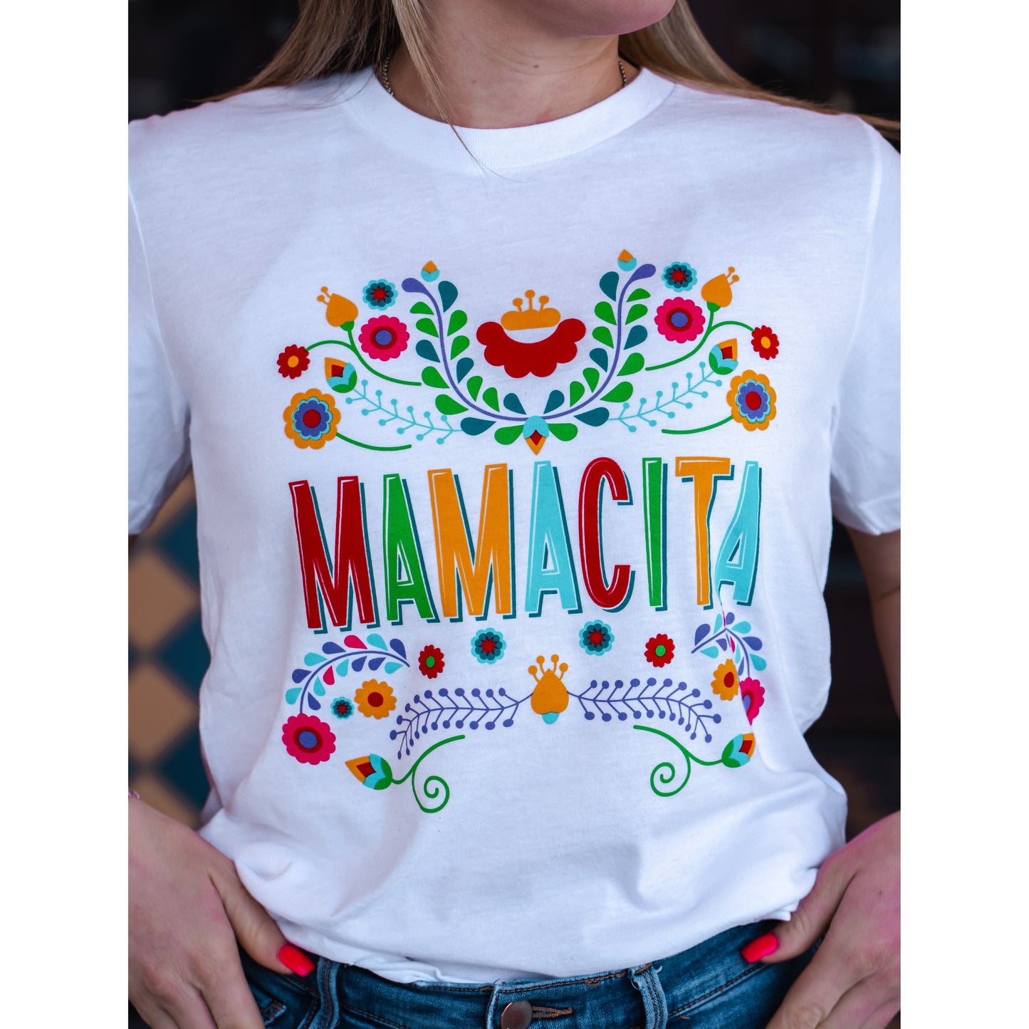 Mamacita Flowers - Cinco Tee