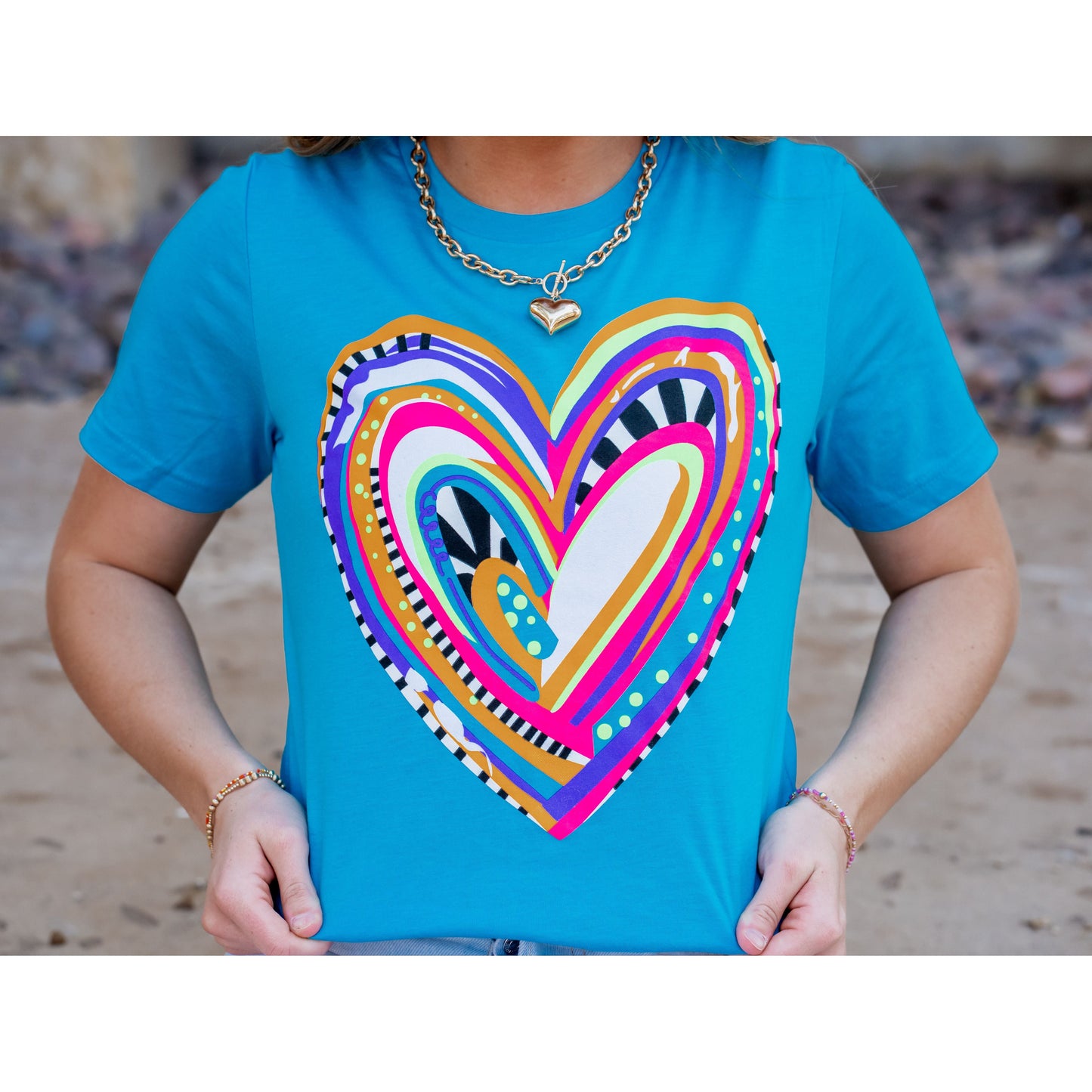 Painted Heart - Valentines Tee